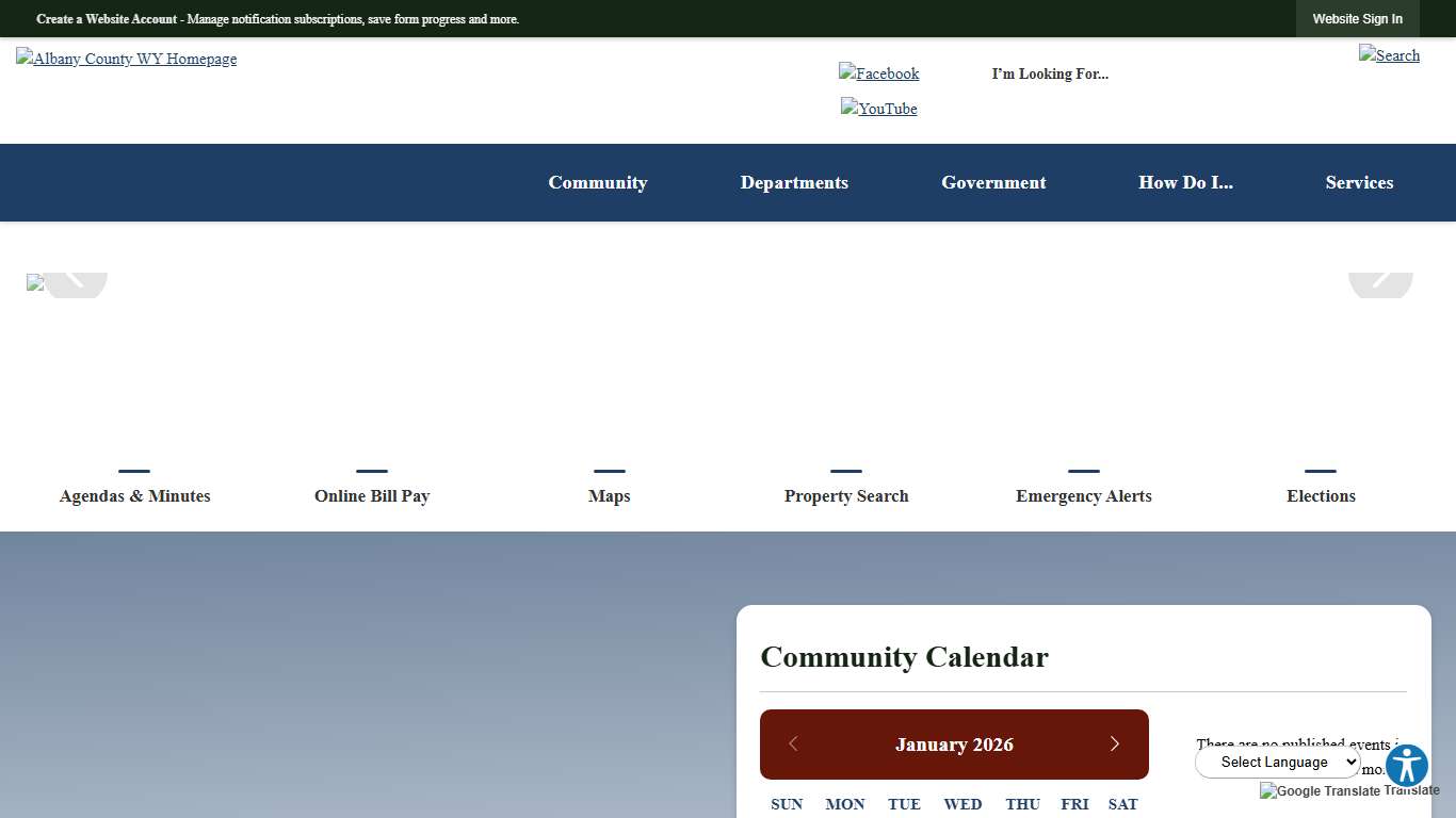 Albany County, WY Official Website